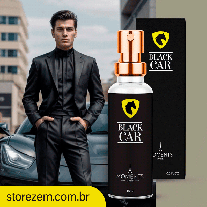 Black Car – Perfume Masculino Inspirado no Ferrari Black